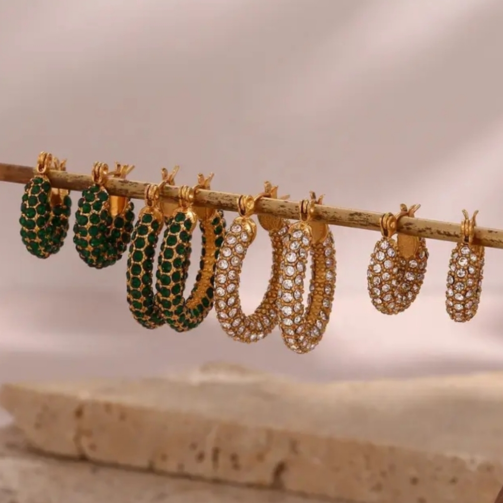 💝hoop earing 💝